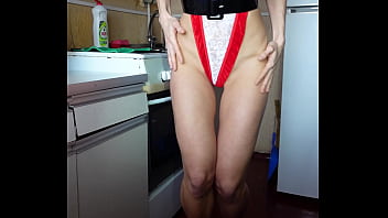 Preview 2 of Fuck Wife Friend Ass - Russian StepMom Fucked In All Holes in the Kitchen