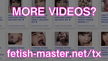 Preview 3 of Faiter Sex - Japanese Asian Tongue Spit Face Nose Licking Sucking Kissing Handjob Fetish - More at fetish-master.net