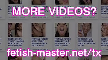 Preview 4 of Faiter Sex - Japanese Asian Tongue Spit Face Nose Licking Sucking Kissing Handjob Fetish - More at fetish-master.net