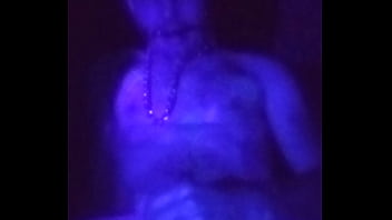 Preview 2 of Azeri Trans Seks - HellFoxSlave is chained up and told to play on camera