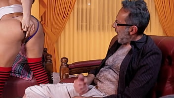 Preview 3 of Anny Anderson Fuck Video S - Mi suegro es un viejo pervertido