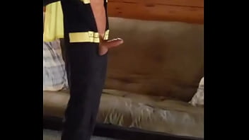 Preview 3 of Bed For Cum - Batman suit strip