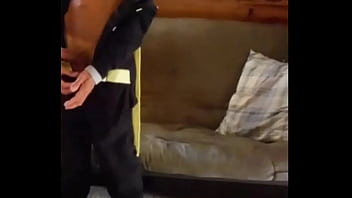 Preview 4 of Bed For Cum - Batman suit strip