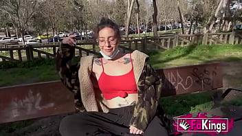 Preview 2 of Parents Outside - Simply AMAZING!! Loads of PUBLIC SEX and exhibition of a horny teenage babe
