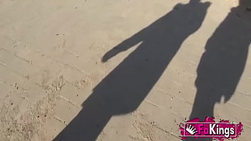 Preview 1 of Parents Outside - Simply AMAZING!! Loads of PUBLIC SEX and exhibition of a horny teenage babe