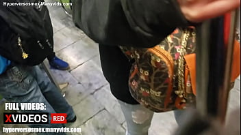 Preview 1 of Bhabi Devar Sexxx Movie - Me hace una rica mamada en el metro aunque la gente veia nadie decia nada Hyperversos
