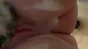 Preview 4 of Bbw Fan Fest - Soapy shower fun