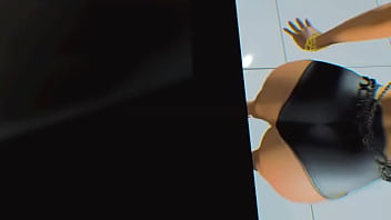 Preview 1 of Katsumi First Film - 3D Titty Fucking Facial ~ Taikutsu3D