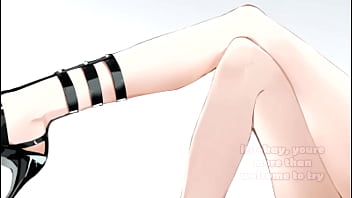 Preview 1 of Bunny T Webb - hentai joi femdom feet challenge #2