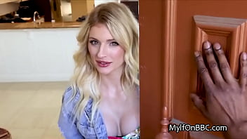 Preview 1 of Babes A L - Bigoted cougar busted and fucked by new neighbors big black cock