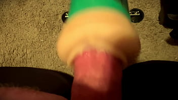 Preview 4 of Carrera Fucking - Gaping Two Toys - Machine Fleshlight Fuck - For South Alabama