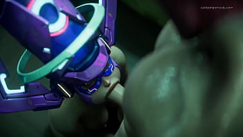 Preview 1 of Xxxxx Voe - Galacta blowjob marvel rival