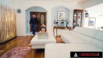 Preview 1 of Dirty Rub Com - Gamer Girl Gets Assfucked With A Facial For Being Rude To Her Stepdad