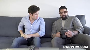 Preview 1 of Many Men Vs One - Learns Les From His Step Dad - Ryan Bones,  Drew Dixon - DADPERV.COM