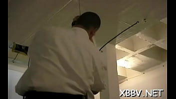 Preview 1 of Man Locked Up - Worshipped maid is spreading her erotic sissy era