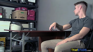 Preview 2 of Japanese Dirty I - Security officer interrogating an employee bareback