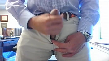 Preview 1 of Michelle Wie Sex Tape - Cumpilation of three cumblasts from Fit Solo Dad stroking nice cock
