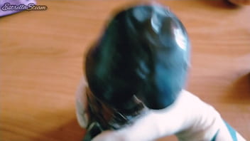Preview 3 of Sunny Lane Xxx Video Dp - Jerking off a big black dido with gloves