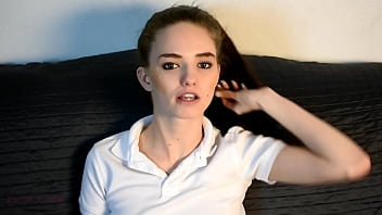 Preview 1 of Old And Youngstown - 19 year old Lana Adams first porn scene talks dirty sucks and fucks dirty old man she just met Joe Jon