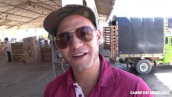 Preview 1 of Hard Fuck Brazer - CARNEDELMERCADO - (Juanita Gomez,  Pedro Nel) - Teen Amateur Latina Gets Railed Hard After Public Pickup