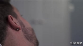 Preview 1 of Houseporn Germans - Hunky Colby Jansen Seduces Athletic Stud And Sucks His Dick