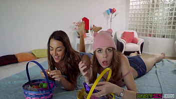 Preview 2 of Bang Kali Xxx Com - Alex Blake,  Lily Adams Nasty Sis Gets Creampie Surprise