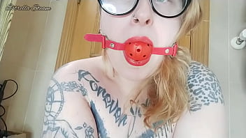 Preview 4 of Kebal Odisa Sex Video Com - Gag and a lot of saliva