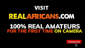 Preview 3 of Mia Loensia - Amateur Young African Couple Sneaks Off To Fuck Passionately