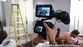 Preview 2 of Shawna Strong Fbb - Handsome Hunk Roman Todd Gets Fucked Live - FalconStudios