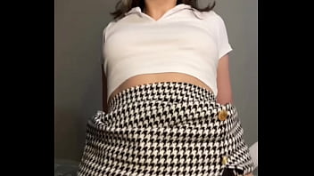 Preview 2 of Normal Varginexx - Brunette sucking dick and cowgirl style. POV