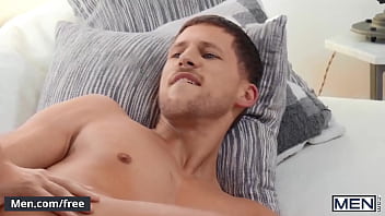 Preview 4 of Myanmar Xxx 2015 - Beautiful Sexy Man (Roman Todd) Sucks (Aiden Ward&#039_s) Dick And Gets His Ass Pounded - Men