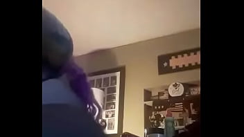 Preview 1 of Sex In Cafe - Me playing with my dildo