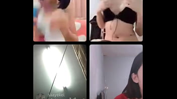 Preview 2 of Mom Fust Night - Asiaticas Putas en Live Instagram part 1