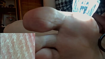 Preview 1 of Tube Nys - Very close exploration of the feet of your giantess Nicoletta