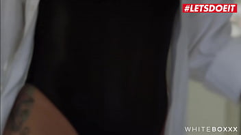 Preview 1 of Fame Boy - WHITEBOXXX - (Julia De Lucia,  Stacy Cruz,  Christian Clay) - Two Busty Babes Seduce Their Instructor For A Hot Threesome By The Pool