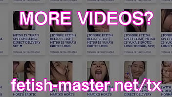 Preview 4 of Asa Akira With Chanel Preston - Japanese Asian Tongue Spit Face Nose Licking Sucking Kissing Handjob Fetish - More at fetish-master.net