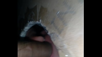 Preview 2 of Park Nauty - slutty stepmom sucks sons cock at gloryhole