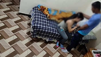 Preview 2 of Habase Xxx - Follo con la amiga de mi esposa cornuda mientras ella esta tomando una siesta ,  que rico culo de su amiga mientras ella descansa nosotros disfrutamos follando a su lado
