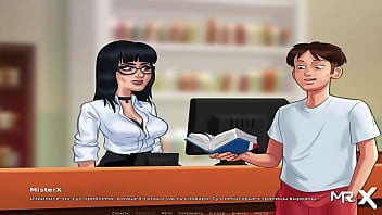 Preview 4 of Show Me Your Panties - SummertimeSaga - Having Sex In The Library E1 # 14