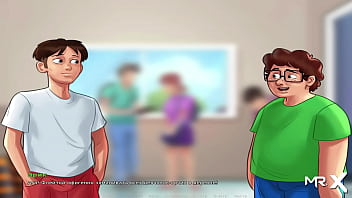 Preview 3 of Lesbian Shemal Big Dick - SummertimeSaga - They&#039_re Looking For Homework Checks,  Tits Play E1 # 11