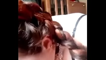 Preview 4 of African Hijab - Suck a dildo