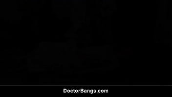 Preview 2 of Anal Gangbang Slapping - Cute Babe Fucks Her Pervert Doctor During Her Annual Checkup