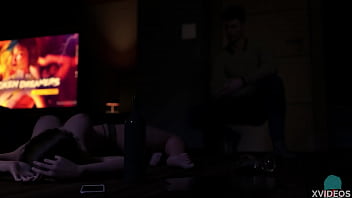 Preview 2 of Either Porno De Salma Hayer - THE ENTREPRENEUR &bull_ Feeling her nice and perky tits