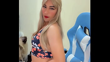 Preview 1 of Alexis Texas Tennis Porn - Transexual deportiva con senos ricos