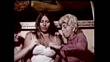Preview 1 of Mia Khalifa Fucking Mike Adriano - Three beautiful vintage lesbians with gorgeous figures suck each other&#039_s big tits
