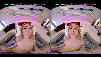 Preview 3 of Wwwcomx - Tight blonde teen is ready to ride your dick in VR