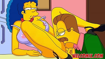 Preview 4 of Janis Hot - Wife swap between neighboors - The Simptoons