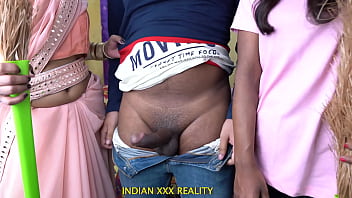 Preview 2 of Mom Fuck Fat Time - Indian Bhauji or Priya XXX Fuck cum mouth in hindi