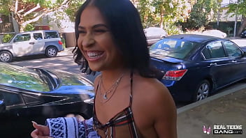 Preview 1 of Sunny Leone Xxxcom M Video - Real Teens - Latina Cutie Ryder Rey Flashing And Fucking