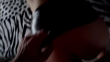 Preview 3 of Asuka Law - Skinny girl blowjob   doggystyle with minileather skirt POV